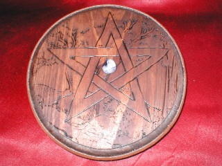 Hand Made Altar Pentacles by www.wichcrafter.com