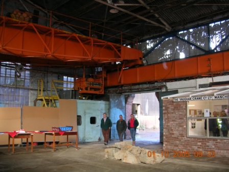 Brymbo Steel Works Open Day. Inside Machine Shop.