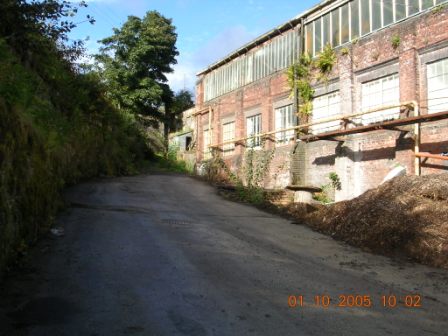 Brymbo Steel Works Open Day. Road leading to top line-Blast Rd.