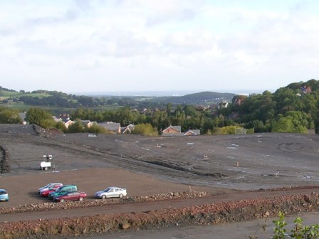 Brymbo Steel Works Open Day. Water Department, located were cars are.