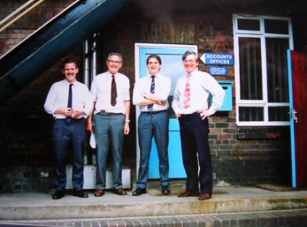 Brymbo Steelworks Office Staff.